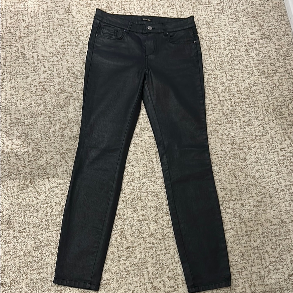 Massimo Dutti Black Skinny Jeans Sleek Fit